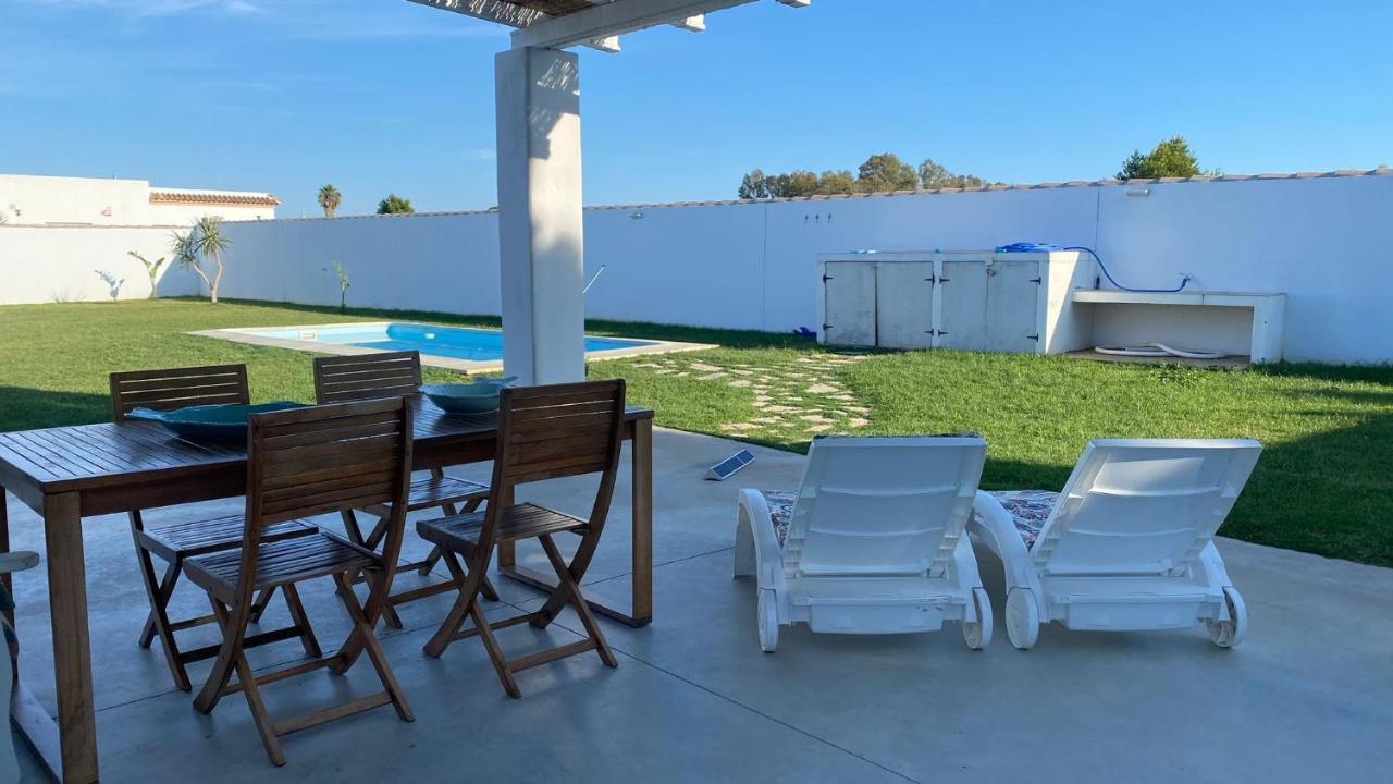 Casa Costa Ecologica Y De Design Con Piscina, Jardin Y Parking Villa Chiclana de la Frontera Eksteriør billede